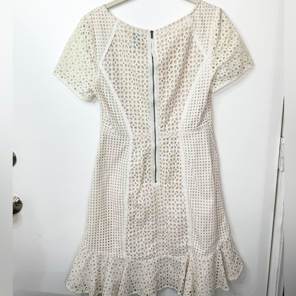 HD in Paris Anthropologie Georgia Eyelet Dress Sz 2 - Picture 7 of 10